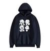 Sudadera con capucha informal y holgada para hombre y mujer, estilo senpai, para otoño e invierno, con temática transfronteriza.