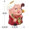 Venta al por mayor de fábrica Decoración de Año Nuevo Gato de la suerte Lingote de plata Dios de la Riqueza Melocotón de Cumpleaños Tesoro de la Suerte Adornos para hornear pasteles