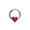 Anel Septo Nasal de Aço Inoxidável 316L Transfronteiriço Europeu e Americano Anel Ferradura Cor Degradê Anel Nasal C-Bar Anel Nasal Estilo Natal Piercing