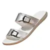 Sandalias de Cuero de Moda para Hombre Verano Simples Versátiles Antideslizantes Suela Suave Pantuflas Mismo Estilo que las del Centro Comercial Hombres Playa