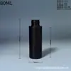 Botella de HDPE Negra Bloqueadora de Luz de Hombro Plano para Esmalte de Uñas Gel Gel UV Gel AB Botella Exprimible con Boquilla Puntiaguda del Fabricante en Stock