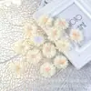 Acessórios de Cabelo Flor de Tecido Materiais DIY Roupas Sapatos Flores Chapéus Acessórios Acessórios Decorativos Acessórios 4cm Margaridas Pequenas