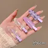 Lindos pasadores de pelo coloridos estilo coreano para mujer, pinzas de cocodrilo de alta gama y exquisitas con forma de lazo, pasadores laterales dulces para flequillo inspirados en la dopamina