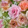 22 diamantes ramo de rosas decoración de restaurante occidental novia sosteniendo flores fábrica de bricolaje flores de simulación de boda venta al por mayor