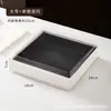 Caja de Embalaje de Fruta Fresca de Seis Compartimentos de Moda con Tapa Caja Desechable para Picnic al Aire Libre para Cortar y Empacar Fruta