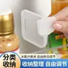 Tablero divisorio para refrigerador, organizador creativo de puerta lateral estilo japonés, clip para tablero de partición de clasificación de almacenamiento, sujetador multifuncional universal