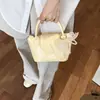 Bolso Cubo de Color Sólido Elegante para Mujer, Nuevo Modelo Primavera 2026, Bolso de Hombro Cruzado de Moda para el Uso Diario