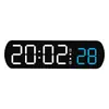 Reloj Electrónico Simple, Reloj Despertador LED Multifuncional Creativo, Pantalla de Temperatura, Temporizador de Cuenta Regresiva, Reloj de Mesita de Noche 6639