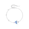 Collar para Mujer Fish Life with You de Plata de Ley 925, Lujo Ligero con un Toque de Alta Gama, Incrustado con Circonita, Colgante Estilo Océano, Joyería de Cadena para Clavícula