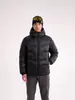Jaqueta Masculina Nova de Algodão para o Inverno com Forro de Lã e Acolchoamento Espesso de Algodão Roupa Externa Casaco de Algodão Quente com Capuz Algodão Estilo Kele