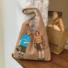 Bolsos de Moda y Estilo para Mujer, Nuevos Bolsos de Felpa de Gran Capacidad Casual Transfronterizos para el Trabajo Diario, Bolsos de Hombro y Axila Versátiles de Moda