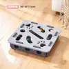 Brinquedo para Gato Auto-Brincadeira Alívio do Tédio Artefato Gatinho Animal de Estimação Gato Educacional Labirinto Buraco Escavação Caixa de Feltro Provocação Gato Sino Bola