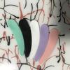 Cuchara de media luna pala pequeña cuchara aplicadora de mascarilla cuchara para crema facial herramienta de empaque de cosméticos cuchara pequeña cuchara raspadora pequeña