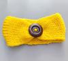 Diadema Trenzada de Flor de Rosa Tejida de Invierno Estilo Europeo, Americano, Japonés y Coreano para Niños, Diadema de Lana Tejida, Diadema Caliente para Bebé