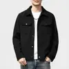 Chaqueta para hombre para comercio transfronterizo, nueva camisa de negocios de primavera y otoño, en stock, abrigo versátil con estilo casual americano para exteriores