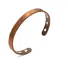Pulseira de Joias Popular Transfronteiriça Europeia e Americana para Casal Versão Leve Liga Metálica Brilho Puro Abertura Magnética Ajustável Pulseiras Masculinas e Femininas