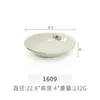 Plato de melamina estilo japonés plato para el hogar plato hondo plato binaural de abulón 6 pulgadas 7 pulgadas 8 pulgadas 9 pulgadas plato de imitación de porcelana