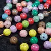 Listras Circenses Coração Coração Glitter DIY Colar Pulseira Brincos Joias Retrô Colorido Infantil Feito à Mão Contas Feitas à Mão