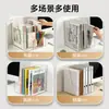 Estante de Armazenamento de Arquivos Transparente para Desktop Transfronteiriça Estante de Livros Estante Fixa para Armazenamento de Livros de Mesa Estante Vertical de Escritório