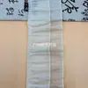 En Stock Doble Capa Malla de Encaje Blanco Plisado Escote Estético Ropa Falda Cortina Mantel Textil del Hogar Accesorios de Encaje