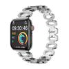 Adecuado para Relojes Apple Watch de 4ª/5ª/6ª/7ª Generación, Correa de Cadena de Joyería a la Moda, Reloj Inteligente de Lujo Ligero y Ligero