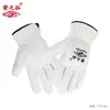 Guantes de Terciopelo Cálido de Invierno Piel de Oveja Soldadura Hilo Ignífugo Resistente al Desgaste Aislamiento Térmico Soldador Soldadura por Arco de Argón Guantes Suaves de Piel de Oveja