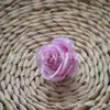 Flores Artificiais de Seda Rosa Mais Vendidas Transfronteiriças, Cabeças de Rosa, Acessórios para Chapéus DIY, Acessórios de Flores para Caixas de Açúcar, Flores Artificiais de Exportação