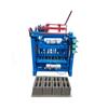 Máquina para fabricar ladrillos de cemento semiautomática de cuatro agujeros y doble fila de 4-35 A, 400-200-200-200, máquina para fabricar ladrillos huecos de hormigón.