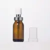 10ml Spray Transparente Marrón para Ojos Botella Vacía de Vidrio Transparente Marrón 10ml Bayoneta Botella de Vidrio con Spray de Ciclodextrina
