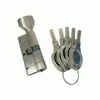 Cilindro de cerradura para puerta interior de madera Y-70MM de cobre puro antirrobo, universal con tres llaves de acero, accesorios de cerradura antirrobo para puerta de casa