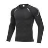 Ventas Directas de Fábrica de Ropa Deportiva de Secado Rápido para Hombre, Ropa Base para Ciclismo, Venta al por Mayor de Ropa de Compresión de Alta Elasticidad, Ropa de Manga Larga de Secado Rápido para Correr