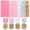 Caixa de Conjunto de Contas de Argila Macia com 24 Compartimentos Transfronteiriça 6mm Contas de Argila Macia Acessórios Kit de Material DIY Feito à Mão para Enfiamento de Contas Contas Soltas