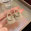 Brincos Retrô Franceses para Mulheres, Design de Nicho, Brincos de Luxo para Senhoras