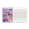 Plumón Marcador para Uñas, Pintura para Uñas Artísticas, Colores Ricos y Fácil de Colorear, Herramientas de Uñas Artísticas de Moda y Creativas para Principiantes