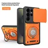 Comércio Exterior Transfronteiriço Aplicável Samsung S26 Ultra Lente Protetora Janela Deslizante Capa de Celular A27 Capa Protetora Magnética para Carro