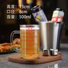 Vaso de cerveza acrílico 500ml vaso de cerveza de barril de plástico anticaída puesto de barbacoa copa de vino comercial se puede imprimir logo