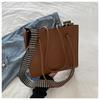 Bolso de Mano Grande de Moda Estilo Europeo y Americano para Mujer 2025 Nueva Versión Coreana Bolso de Hombro Sencillo Estilo Ins Bolso Tote para Viajar al Trabajo