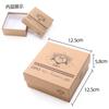Venda Quente boutique masculina portátil capa cilindro de papel Kraft caixa cinto casual de negócios caixa de presente de papelão saco de embalagem