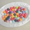 Cuentas de Estrella de Cinco Puntas con Forma de Ola de Color Sólido Hechas a Mano para DIY, Agujero Recto, para Cadenas de Teléfono, Llaveros, Accesorios de Colgantes y Cuentas Sueltas