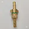 Conector de manguera para pulverizador, hexagonal, junta giratoria de 360 grados, para pulverizadores agrícolas, acoplamiento de manguera de goma, conector de cobre, 8.5