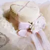 Lolita Chapéu de Palha Longo com Fita de Renda Doce Multicor Topo Plano Guarda-sol Feito à Mão Menina Doce
