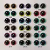 Fabricante Atacadista de Acessórios para Joias DIY Olhos de Boneca Simulação Pedras do Tempo Vidro de Cristal Adesivos Olhos de Animal
