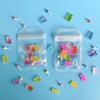 Resina Cerámica Blanda Color Gominola Cambiante Oso Joyería para Uñas Oso Gelatina Piruleta Joyería para Uñas