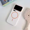 Textura Mate Similar a la Piel Adecuada para Funda de Teléfono Móvil Xiaomi 17Promax, Color Contrastante Redmi K80Pro Magnética Ultra-Delgada PC Funda Protectora