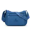 2026 Bolso Cruzado de Gran Capacidad Nuevo para Mujer Tela de Nailon Repelente al Agua Bolso de un Solo Hombro Ligero para Exteriores con Múltiples Bolsillos Bolso para Mamá