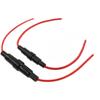 Paquete de 5*20 cilíndrico con manguito de fusible de alambre, tipo de cableado con asiento de tubo, cobre de resorte, cable 18/20/22 AWG