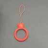 Anel de silicone cordão fivela urso anel de dedo ornamentos telefone móvel aplicável pingente de silicone anel cordão fábrica atacado
