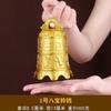 Herramientas Mágicas de los Ocho Inmortales de Cobre, Adornos de Campana de Cobre para Templos, Colgantes de Campana de Cobre de los Ocho Tesoros, Campanas de Paz, Decoraciones para Puertas del Hogar