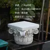 Adornos de Columna Romana Estilo Europeo para Exteriores, Maceteros Romanos Altos de Pie, Decoraciones de Jardín, Arreglos para Patios, Exhibidores para Ventanas, Decoraciones para Pasillos de Bodas