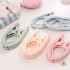 Percha Plegable para Ropa de Viaje, Percha Portátil para Viaje, Percha Plegable para Viaje de Negocios, Percha Multifuncional para Ropa con Pinzas, Al por Mayor